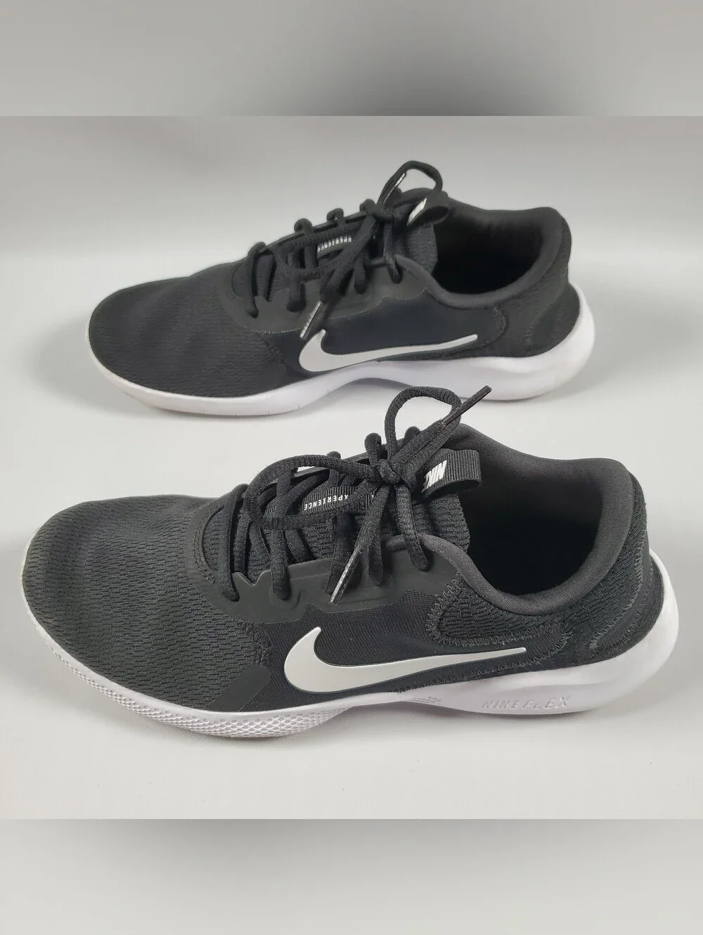 Nike Flex Experience RN 9 Black/White Men's 8 (CD0225 001)